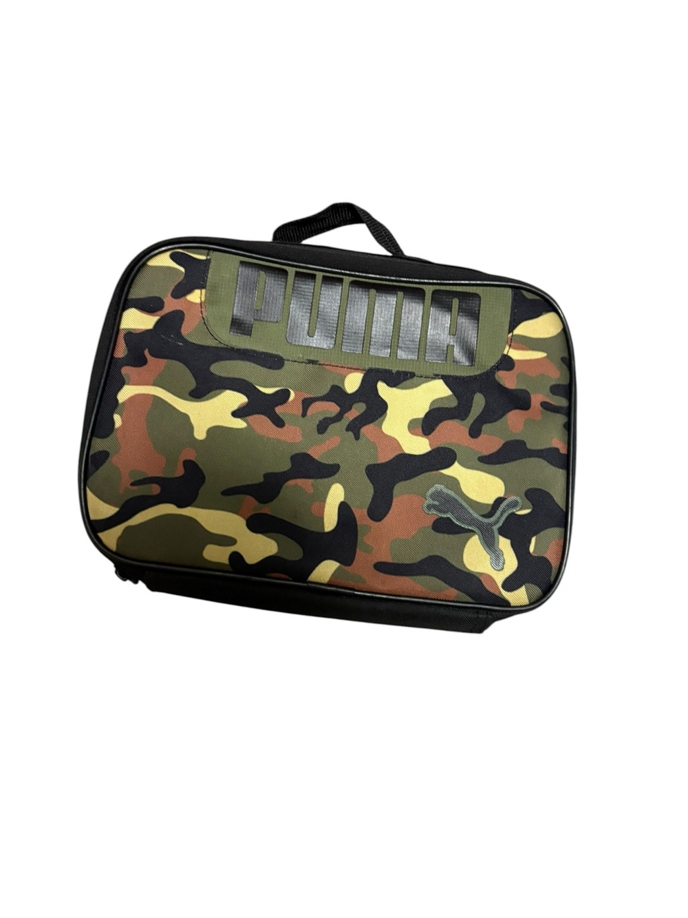 Puma Camouflage Backpack and Lunch Bag Set - Olive Green Camo - Picture 2 of 7
